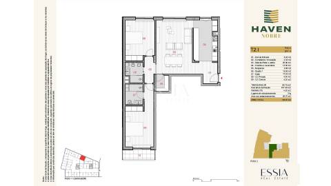 Apartamento T2 com Jardim e Varanda em Lousada