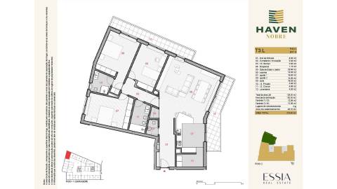 Apartamento T3 com Varandas em Lousada
