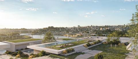 Apartamento T2 no O’rizon Living com Varanda e Vistas Rio Douro