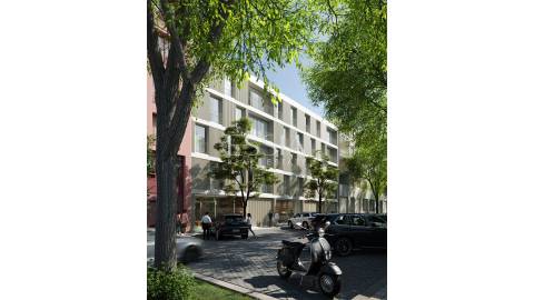Apartamento T2 com Varanda no Sul 560 em Matosinhos Sul
