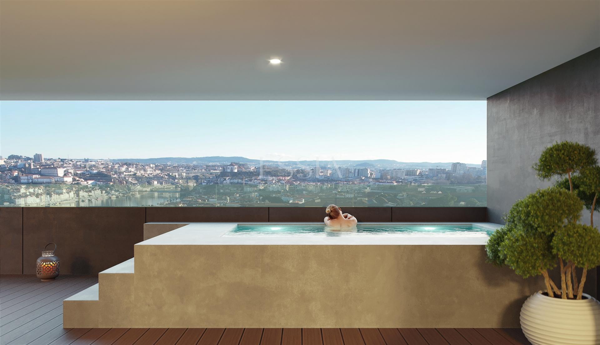 Apartamento T4 Duplex com Vista Douro e Piscina Rooftop