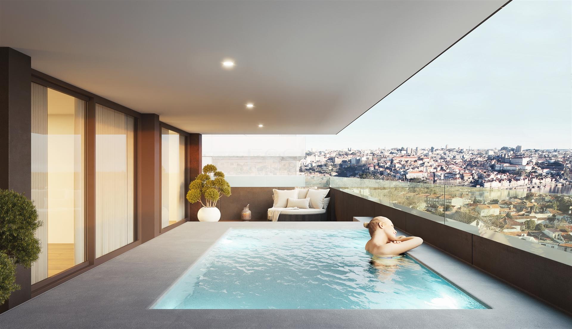 Apartamento T4 Duplex com Vista Douro e Piscina Rooftop