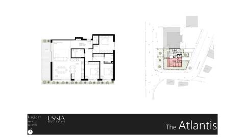 Apartamento T3 com Varanda em São Félix da Marinha