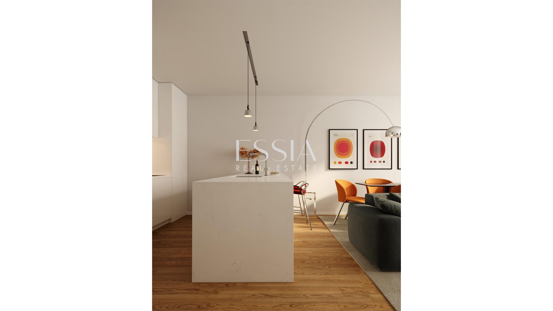 Apartamento T2 com Varanda no Sul 560 em Matosinhos Sul