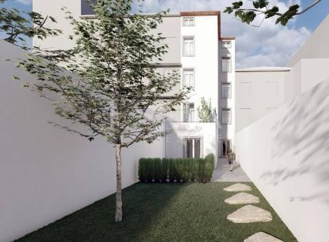 Predio com projecto aprovado - Baixa do Porto