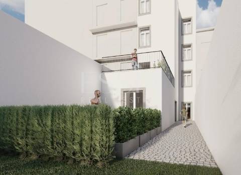 Predio com projecto aprovado - Baixa do Porto