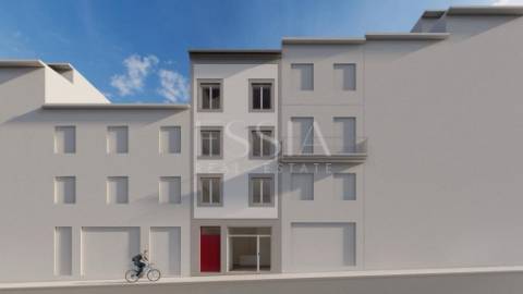 Predio com projecto aprovado - Baixa do Porto