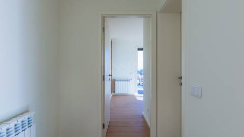 Penthouse T1 - Terraço de 39,50m2 panorâmico com cobertura.