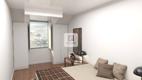 Apartamento T0 com terraço à Avenida da República - V. N. de Gaia