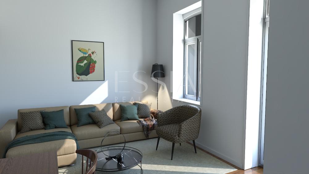 Apartamento T1 com terraço à Avenida da República - V. N. de Gaia