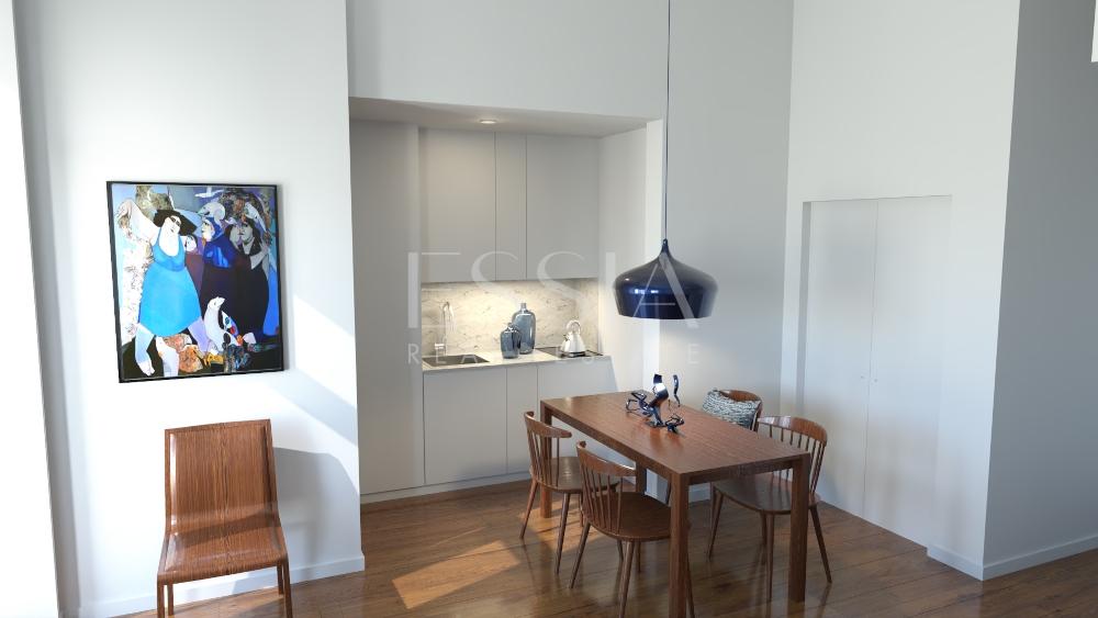 Apartamento T1 com terraço à Avenida da República - V. N. de Gaia