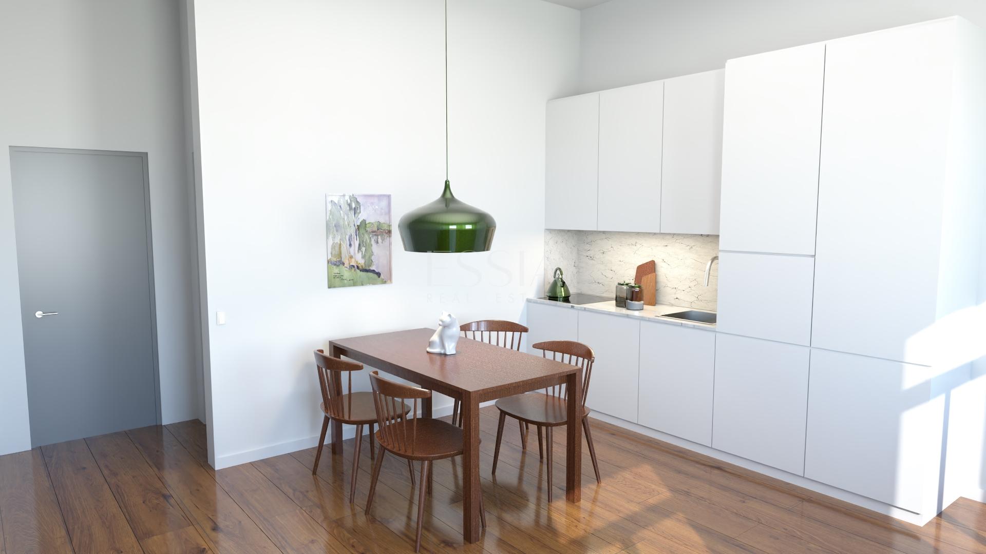 Apartamento T1 com terraço à Avenida da República - V. N. de Gaia