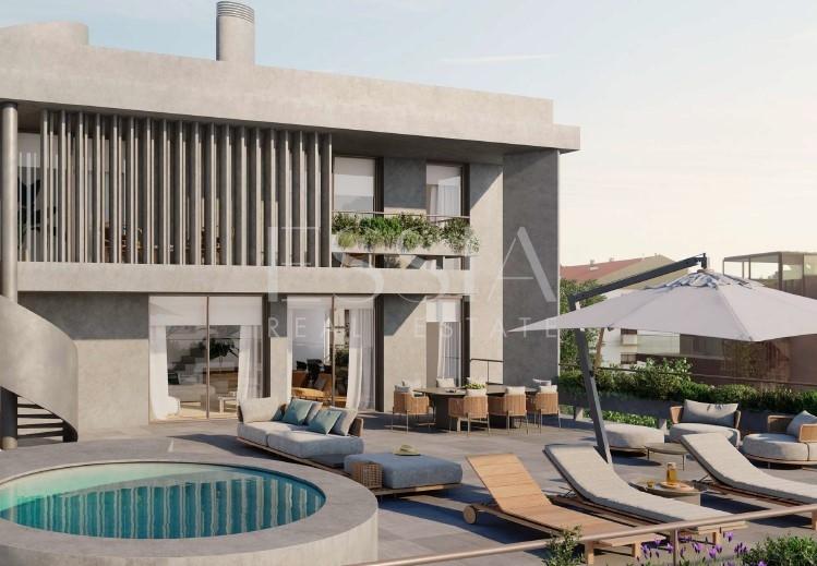 Apartamento T3 NOVO com varanda próximo Av. da Boavista no Porto