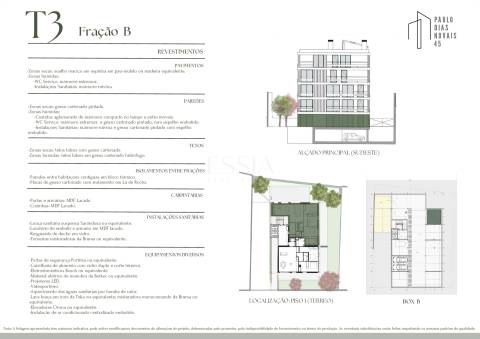 Apartamento T3 com jardim próximo Av. da Boavista no Porto