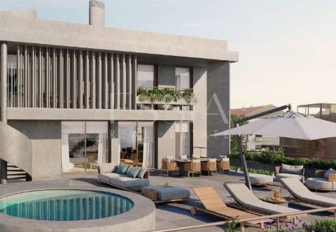 Apartamento T3 com jardim próximo Av. da Boavista no Porto