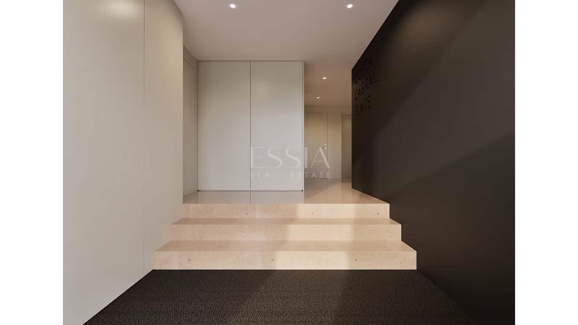 Apartamento T0 com Varanda e Lugar de Garagem