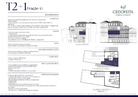 Apartamento T2 + 1 com Varanda em Cedofeita
