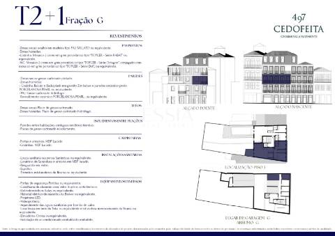Apartamento T2 + 1 com Varanda em Cedofeita