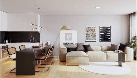 Apartamento T2 com 2 varandas viradas a nascente em Canidelo