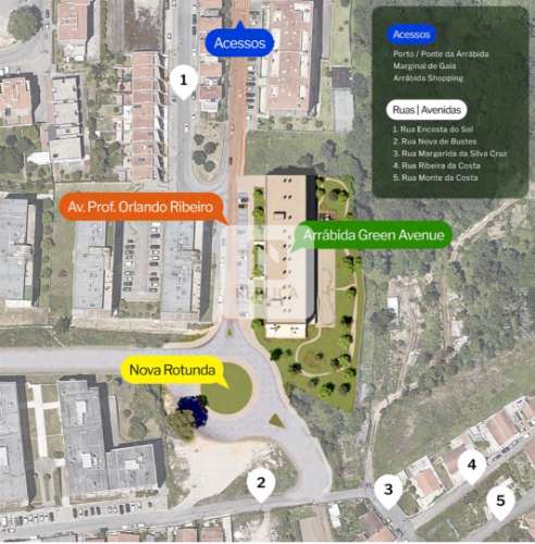 Apartamento T2 com 2 varandas viradas a nascente em Canidelo