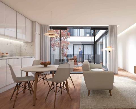 Apartamento T2 novo com terraço próximo estádio do dragão, Porto