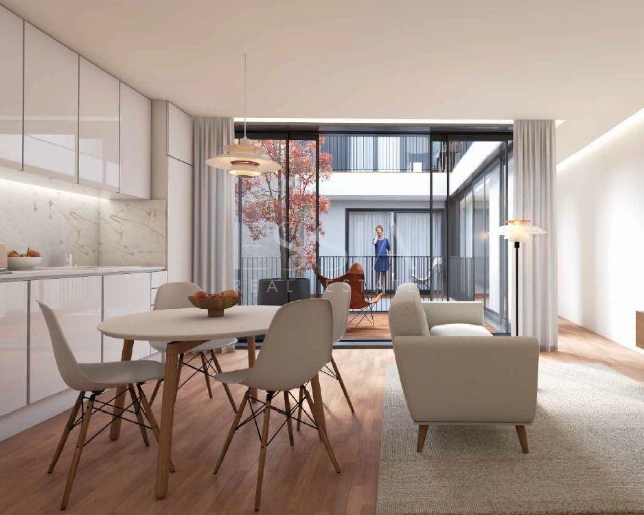 Apartamento T2 novo com terraço próximo estádio do dragão, Porto