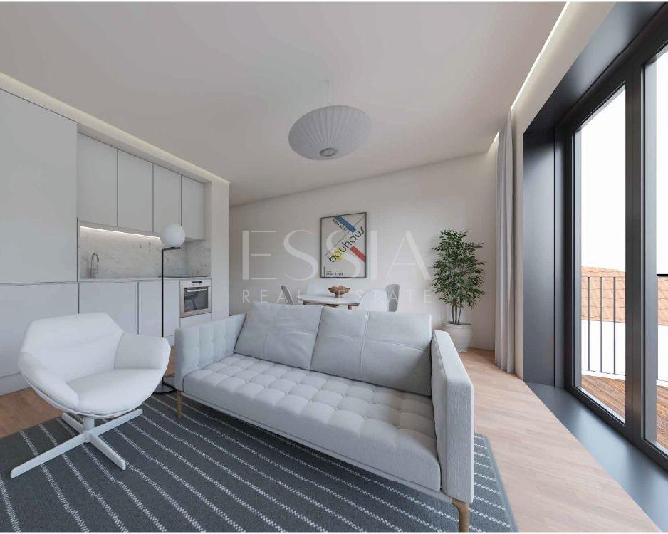 Apartamento T2 novo com terraço próximo estádio do dragão, Porto