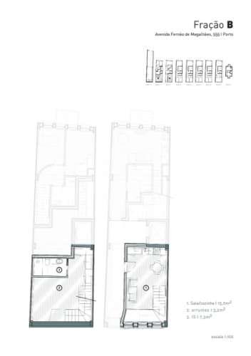 Apartamento T1 Duplex na Avenida Fernão de Magalhães – Porto