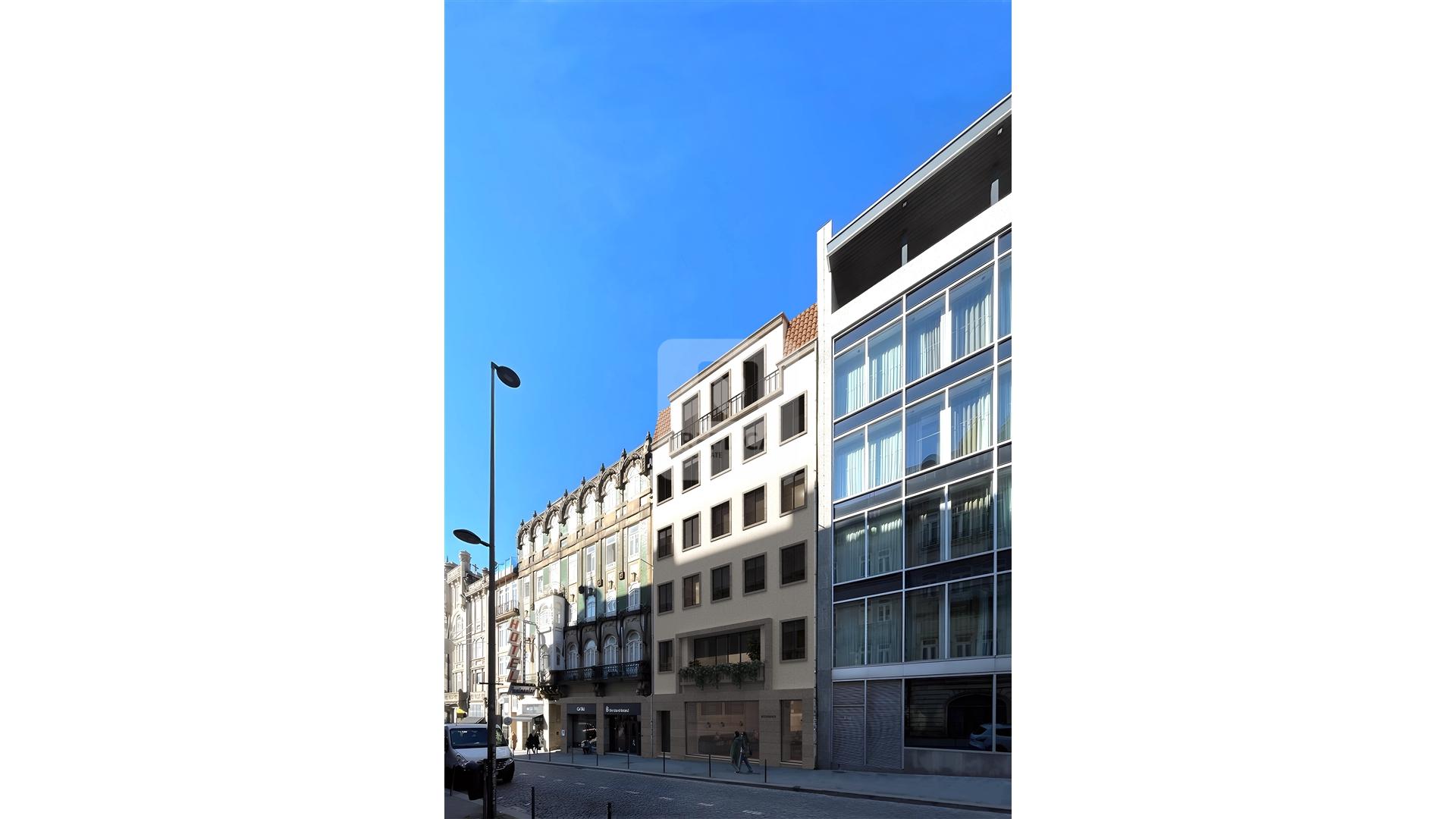 Espaço Comercial Novo na Baixa do Porto &#124; 241 m²