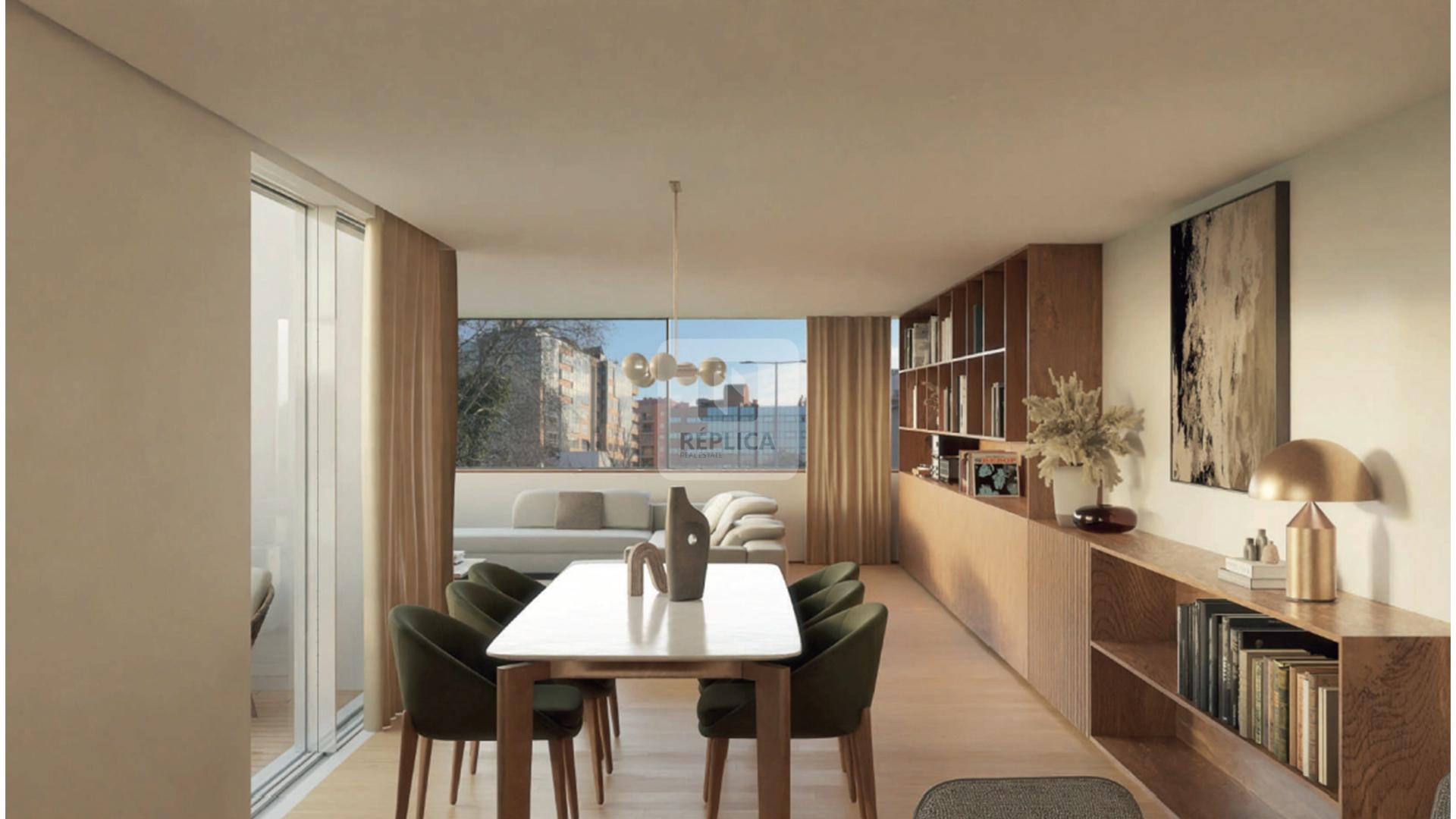 Apartamento T3 com varanda no The Avenue nas Antas
