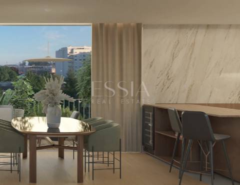 Apartamento T3 com varanda no The Avenue nas Antas