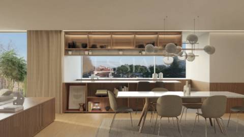 Apartamento T3 com varanda no The Avenue nas Antas