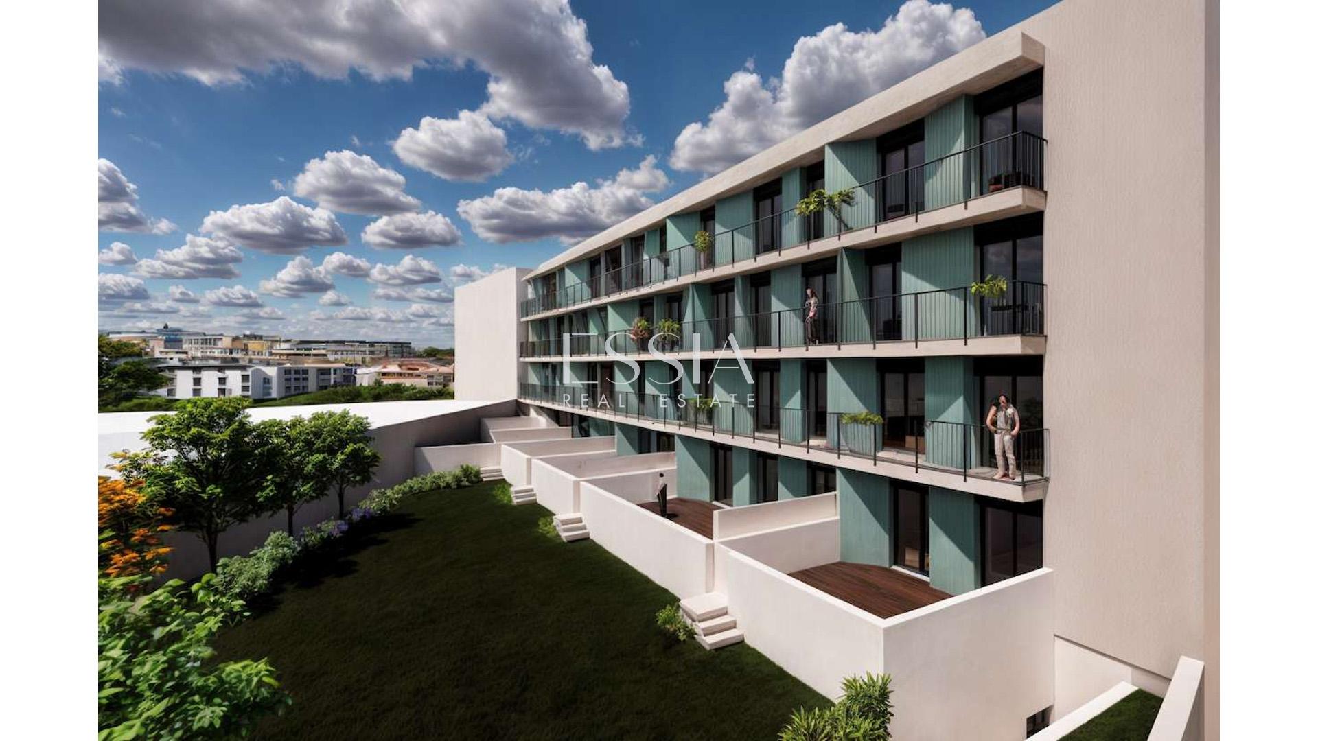 Apartamento T1 com terraço próximo ao Pólo Universitário em Paranhos