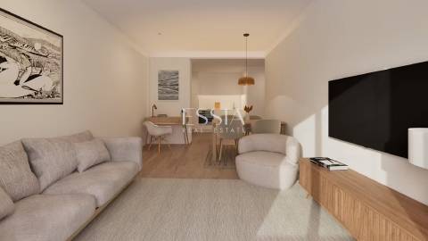 Apartamento T1 com terraço próximo ao Pólo Universitário em Paranhos