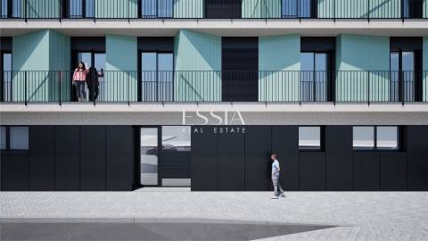 Apartamento T1 com terraço próximo ao Pólo Universitário em Paranhos