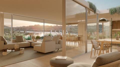 Apartamento T2 com Vista Rio no Rivage Douro