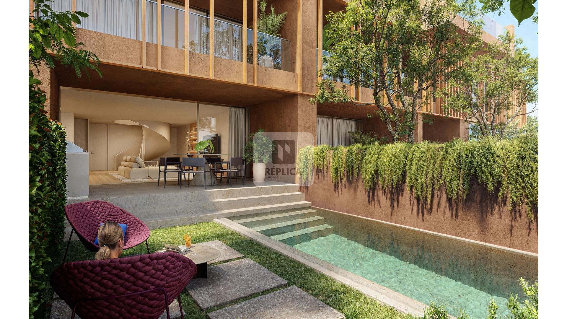 T3 Duplex com Jardim e Piscina no The Principado Cascais