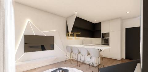 Apartamento T1, com garagem e sótão- Quinta da Borloteira!