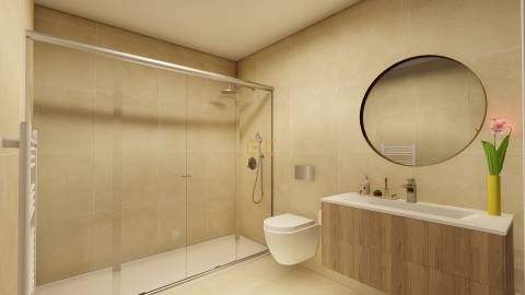 Apartamento T2 novo, com garagem, para venda em Tavarede- Figueira da Foz!