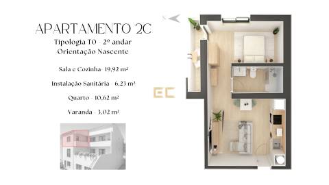 Apartamento T0, para venda – Figueira da Foz!
