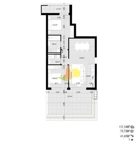 Novo, luxo à beira mar...