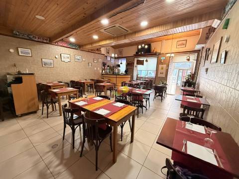 Restaurante a funcionar