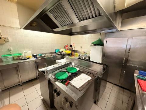 Restaurante a funcionar