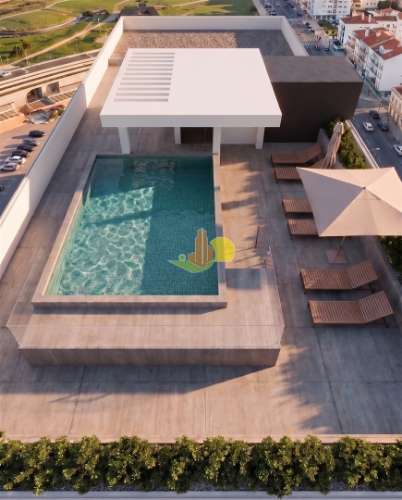 T2 Novo - Condomínio com piscina