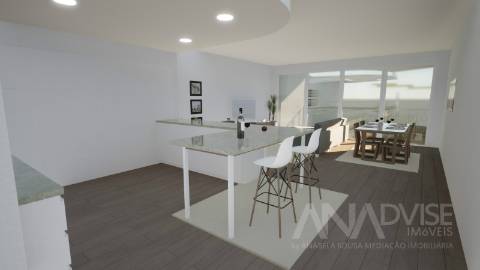 Moradia isolada térrea T3 com grande garagem