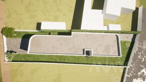 Moradia isolada térrea T3 com grande garagem