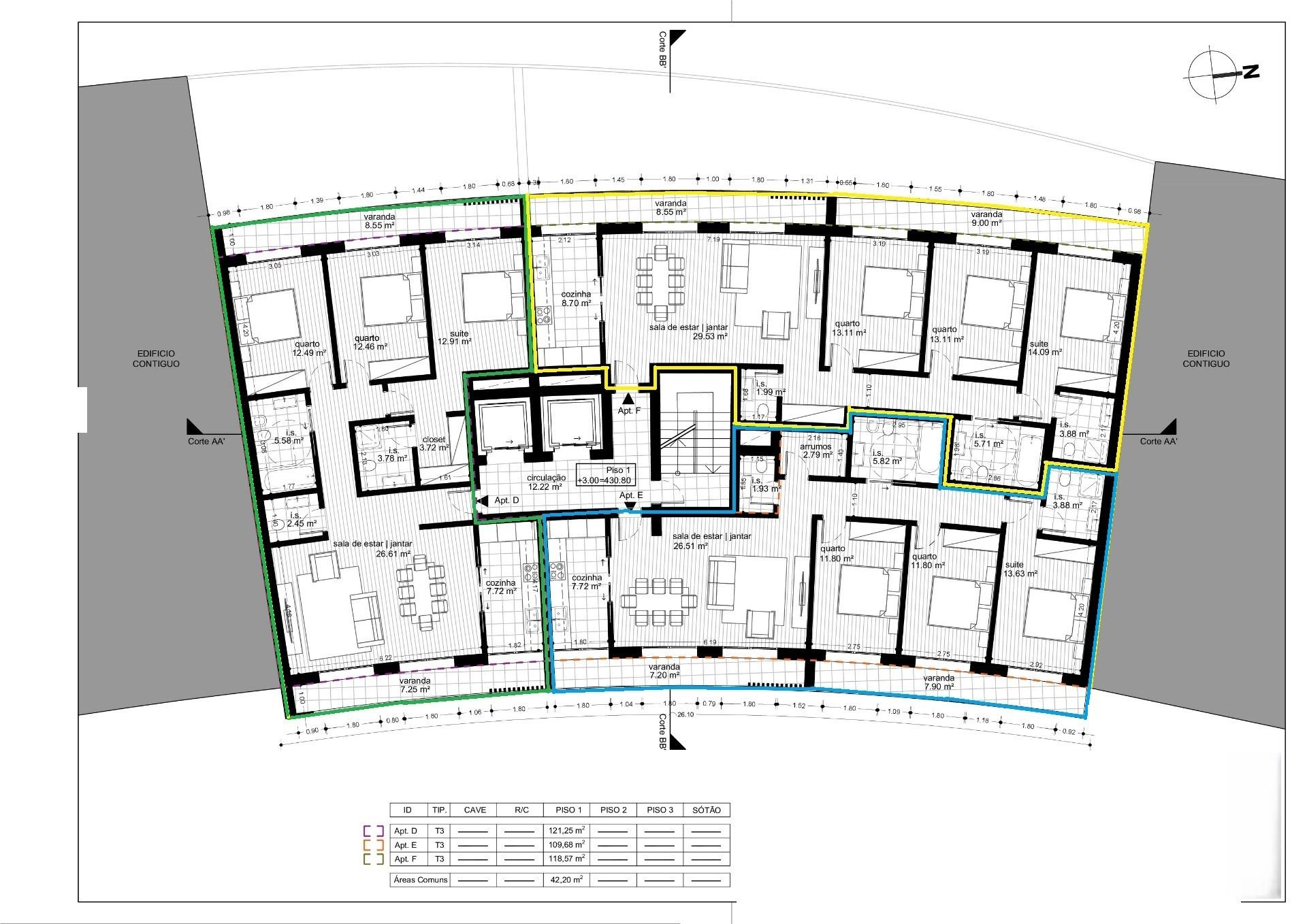 Apartamento T3 Venda em Repeses e São Salvador,Viseu