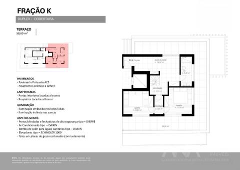 Apartamento T2+2 DUPLEX Venda em Viseu,Viseu