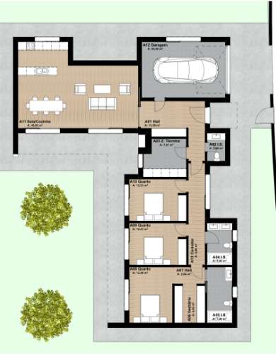 Moradia Isolada T3 Venda em Lordosa,Viseu