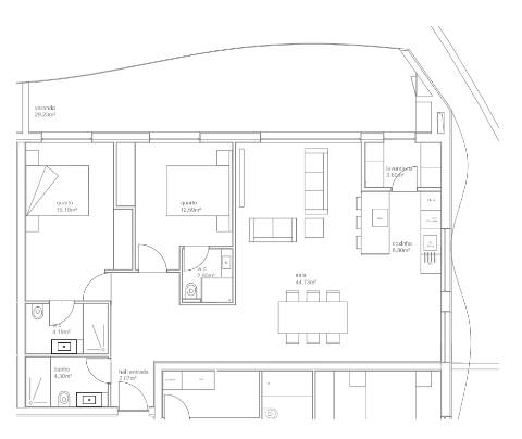 Apartamento T2 à Venda em Famalicão